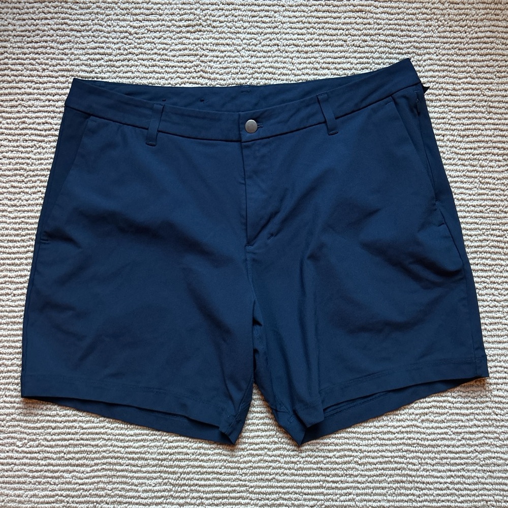 Lululemon Athletica Men's Deep Blue Shorts